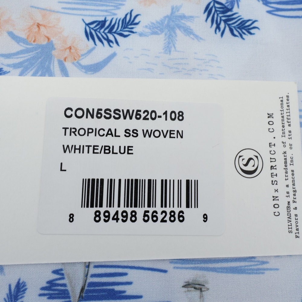 CONSTRUCT Performance Tropical Short Sleeve Butto… - image 9